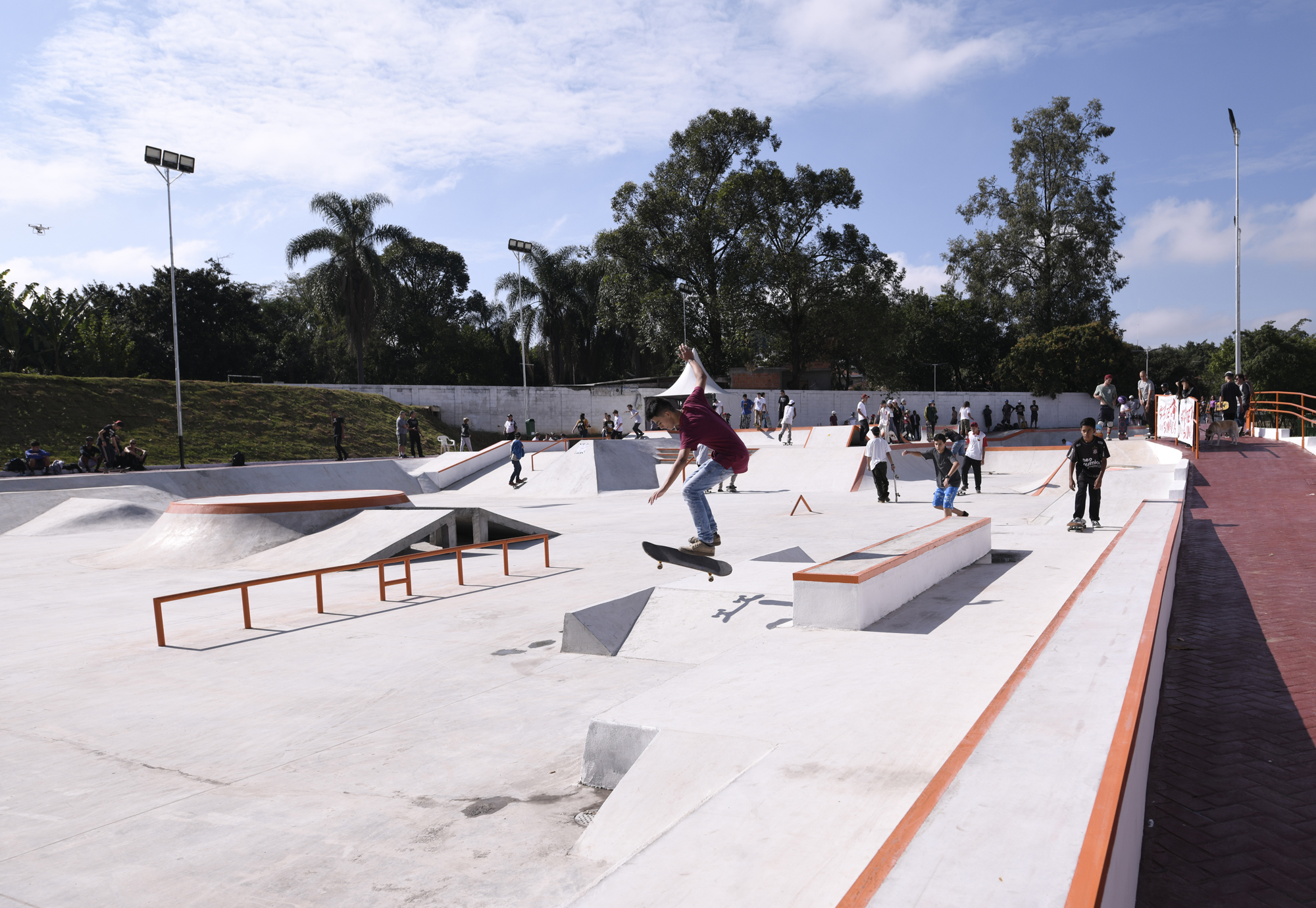 763655-Inauguração da Pista de Skate . Parque Chuvisco